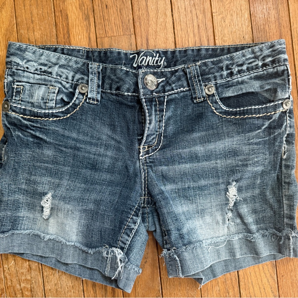 Vanity Blue Denim Shorts